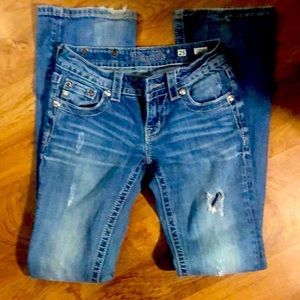 Miss me Juniors size 25 inseam 33 Bootcut Jeans. JP5445B